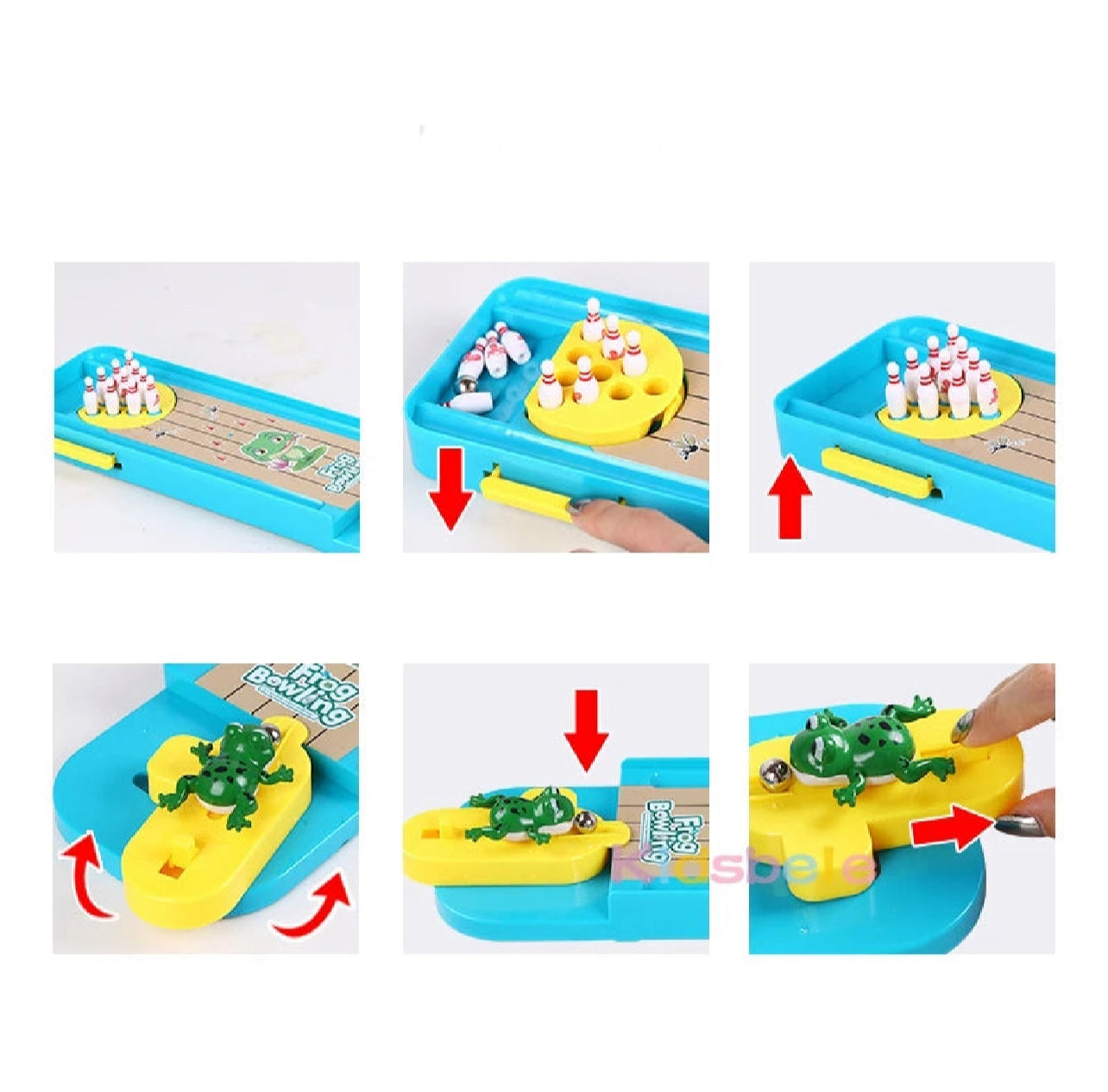 Mini Masaüstü Bowling Oyun Seti - Eğlenceli İç Mekan Ebeveyn-Çocuk Etkileşimli Masa Oyunu - Çocuklar İçin Eğitici Hediye